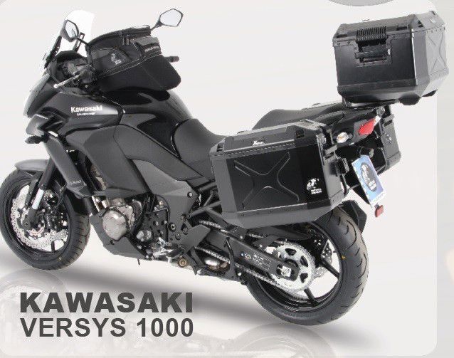 Hepco&Becker Aluminium Carterbescherming voor Kawasaki Versys 1000 vanaf 2015 tot 2018