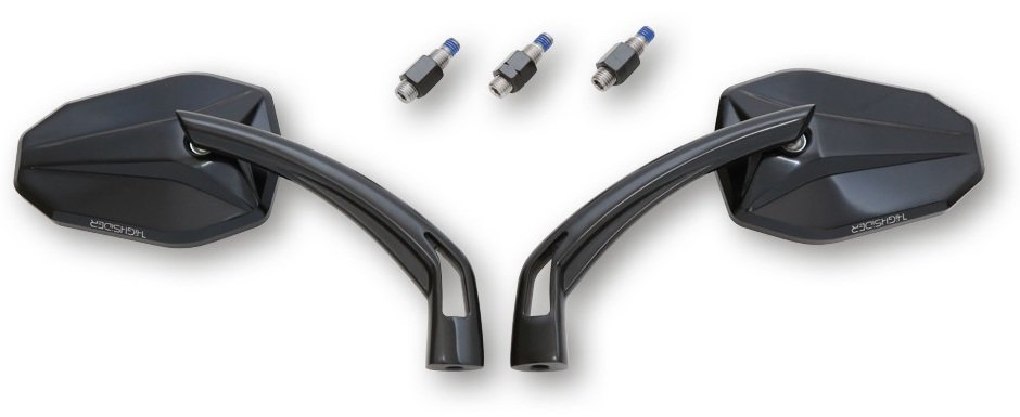 Highsider Spiegel VICTORY voor YAMAHA Zwart