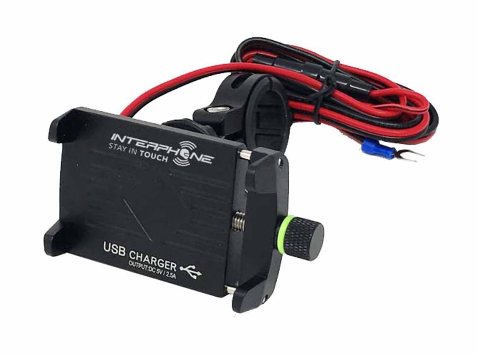 Interphone Motorcrab Evo USB Universele telefoonhouder