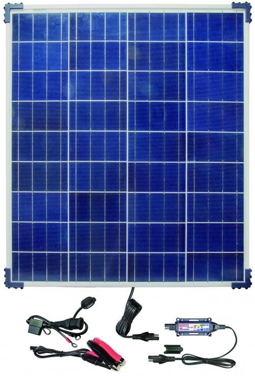 Optimate Solar Acculader / druppellader TM523-8 met 80 Watt zonnepaneel