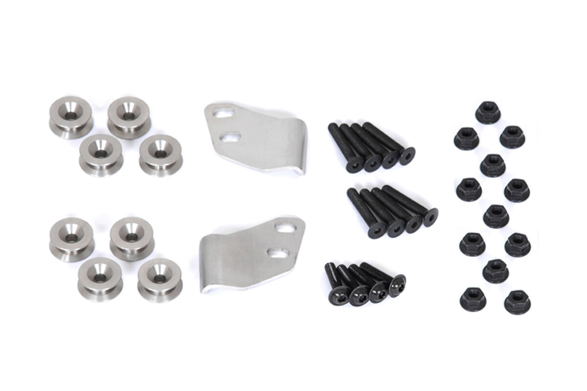 SW-Motech Adapter Kit Voor Montage TRAX Adventure Zijkoffers Op SW-Motech EVO Zijkofferdragers