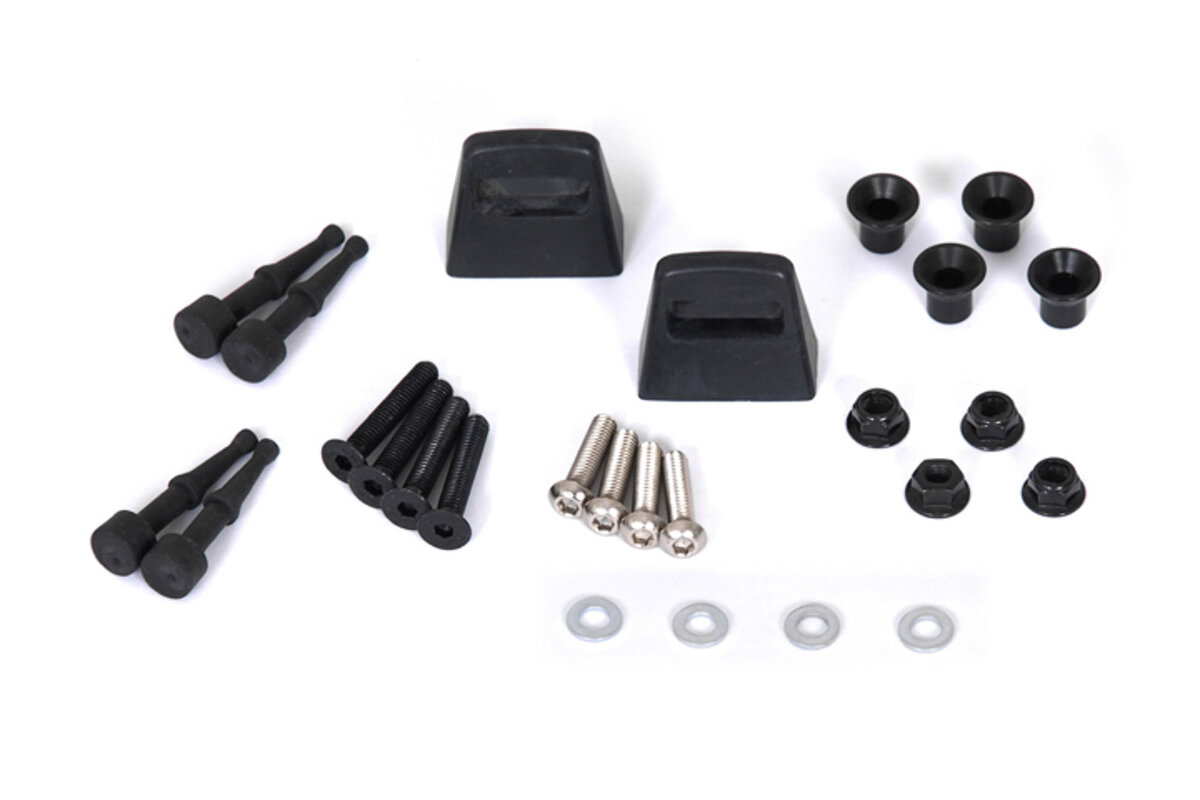 SW-Motech Adapter Kit Voor Montage Givi Monokey Zijkoffers Op SW-Motech EVO Zijkofferdragers