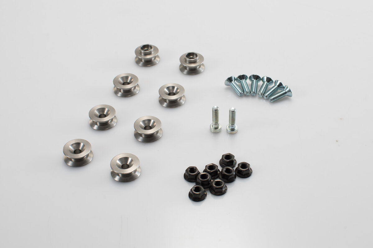 SW-Motech Adapter Kit Voor Montage AERO ABS Zijkoffers Op SW-Motech PRO Zijkofferdrager