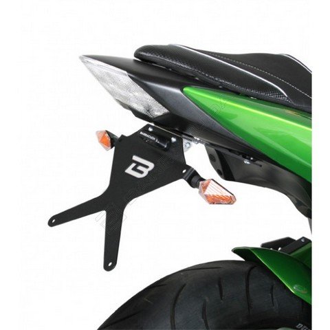 Barracuda Kentekenplaathouder Kawasaki Z1000 2007 - 2009 / Z750R 2011 - 2015 / Z750 2007 - 2014