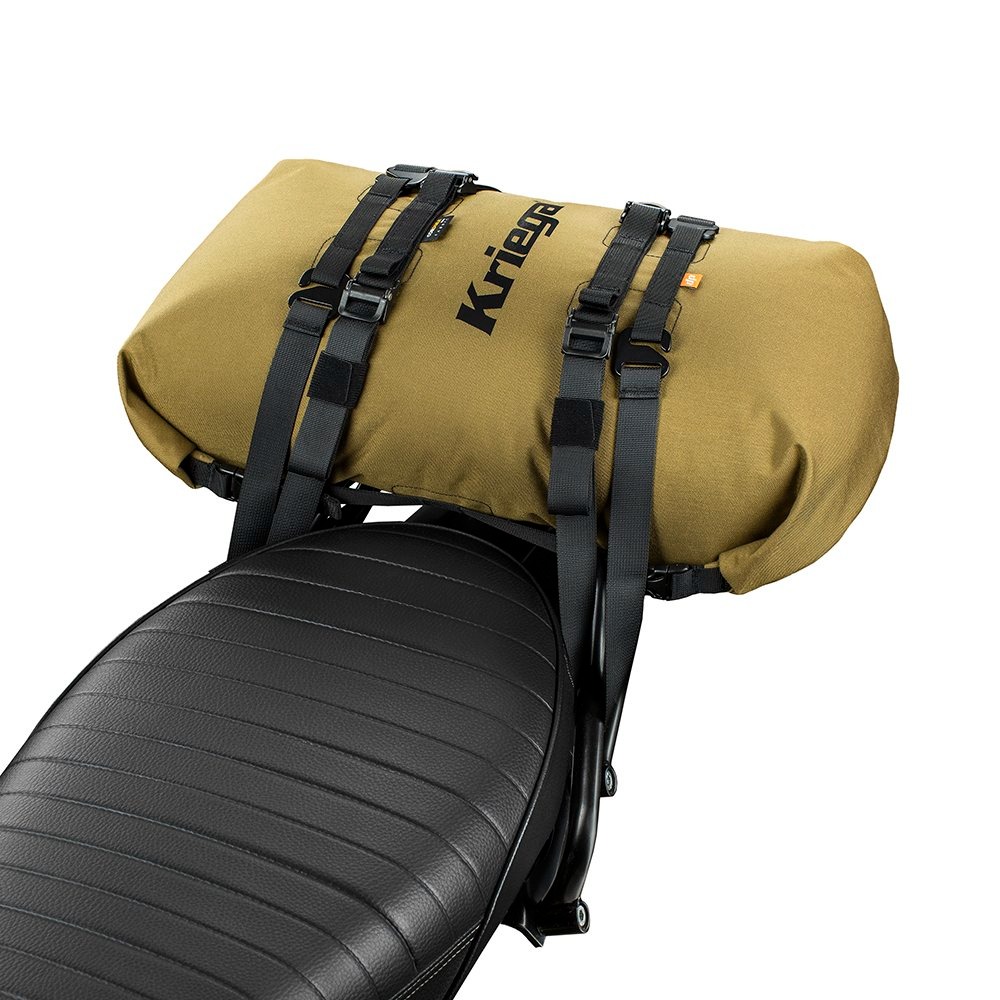 Kriega Rollpack 20 Waterdichte Bagagetas 20 Liter Bruin/Beige