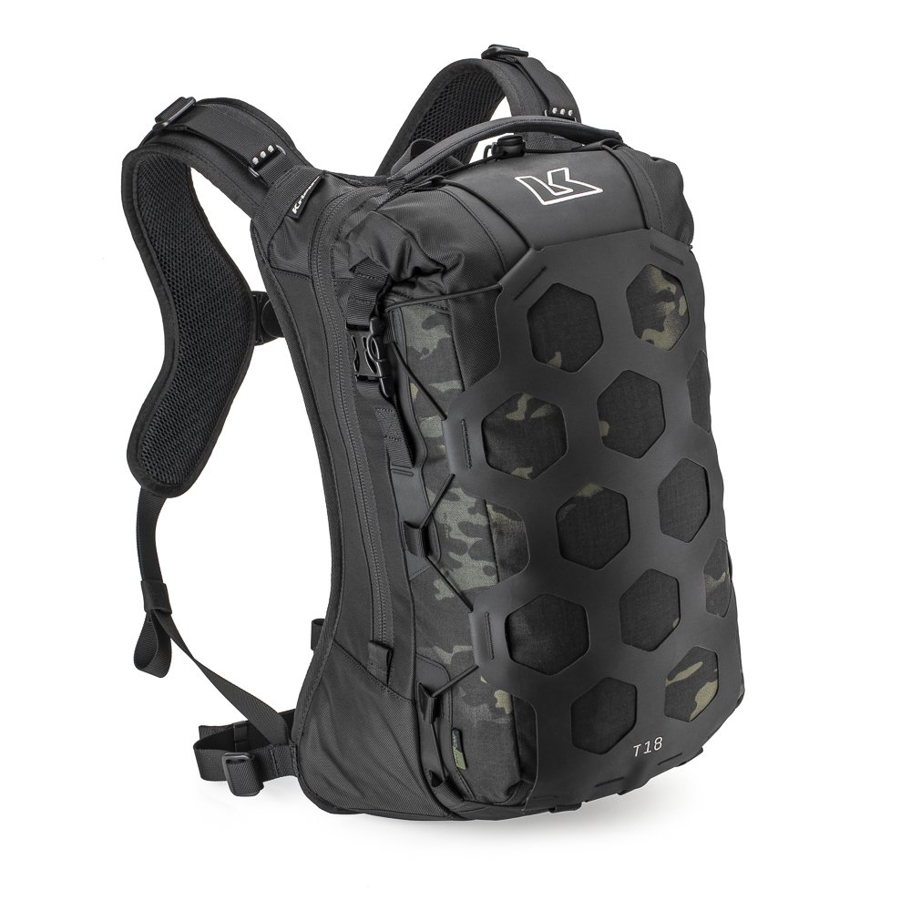 Kriega Trail 18 Rugtas-Zwart/Camo