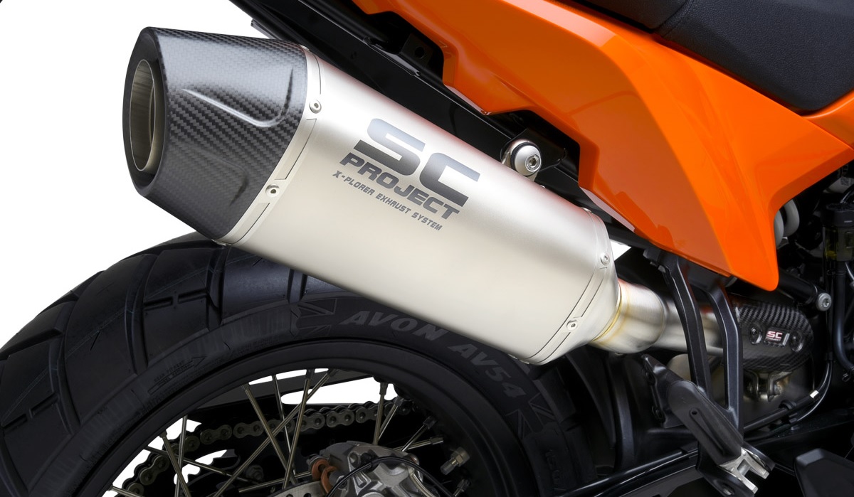 SC Project X-PLORER II Slip-On Uitlaat KTM 890 Adventure / 890 Adventure R Vanaf 2021