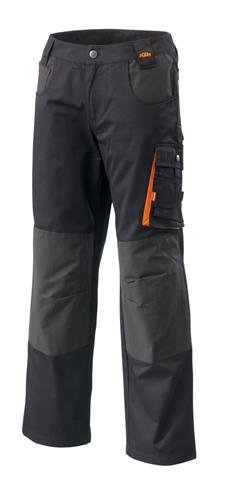 KTM Monteur Broek zwart-oranje in de maat XL