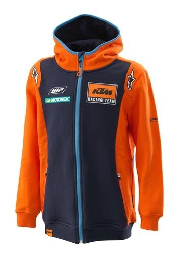 KTM Replica Team Kids Sweater met Capuchon en Rits
