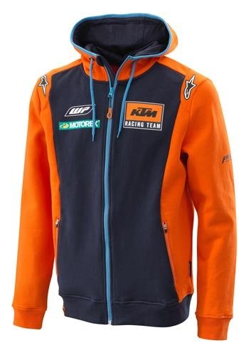 KTM Replica Team Sweater met Capuchon en Rits