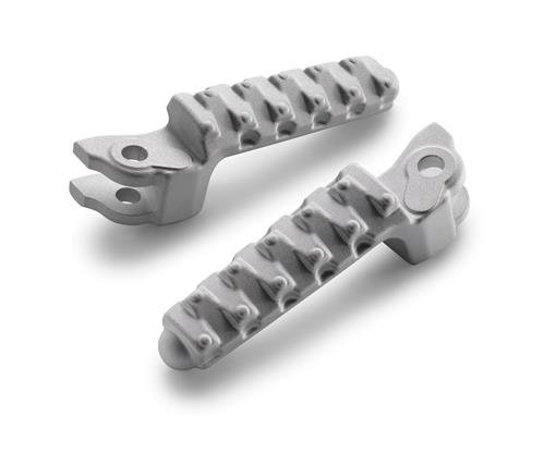KTM Voetsteunen Kit Grijs Duke 125 / 200 / 250 / 390