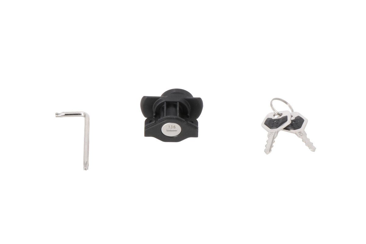 SW-Motech Slot Cillinder voor DUSC Topkoffer / Zijkoffer 1 Cilinders / 2 Sleutels