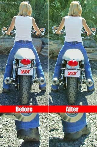 Verlagingsveren set Aprilia NA 850 MANA 08-11 -25 MM Voor & Achter
