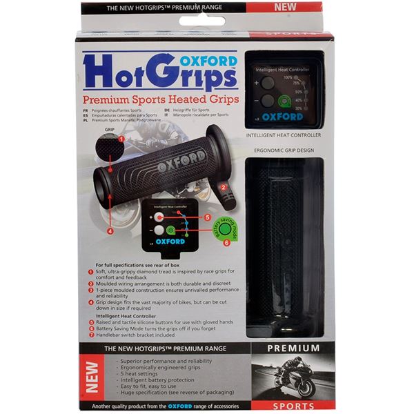 Oxford Premium Sports Hotgrips Handvatverwarming