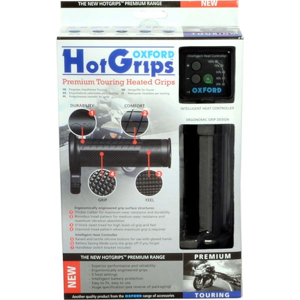 Oxford Premium Touring Hotgrips Handvatverwarming