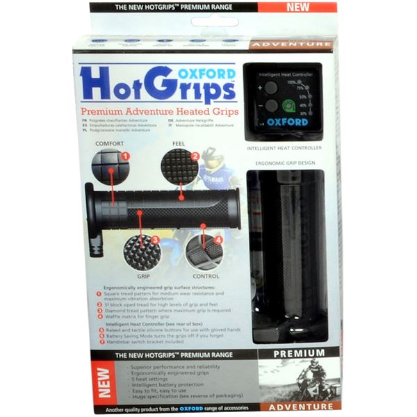 Oxford Premium Adventure Hotgrips Handvatverwarming