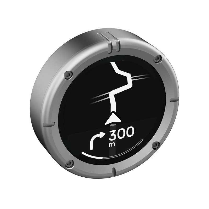 Beeline Moto 2 Motorfiets Navigatie - Metaal Zilver