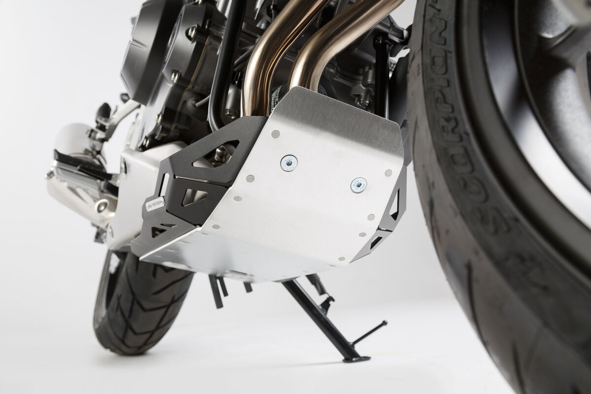 SW-Motech Carterbeschermer Zwart/Zilver Honda CB 500 X 2013-2018