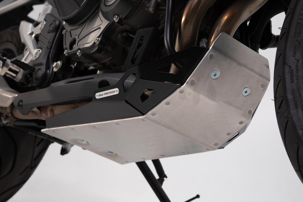 SW-Motech Carterbeschermer Zilver Honda CB 500 X Vanaf 2018