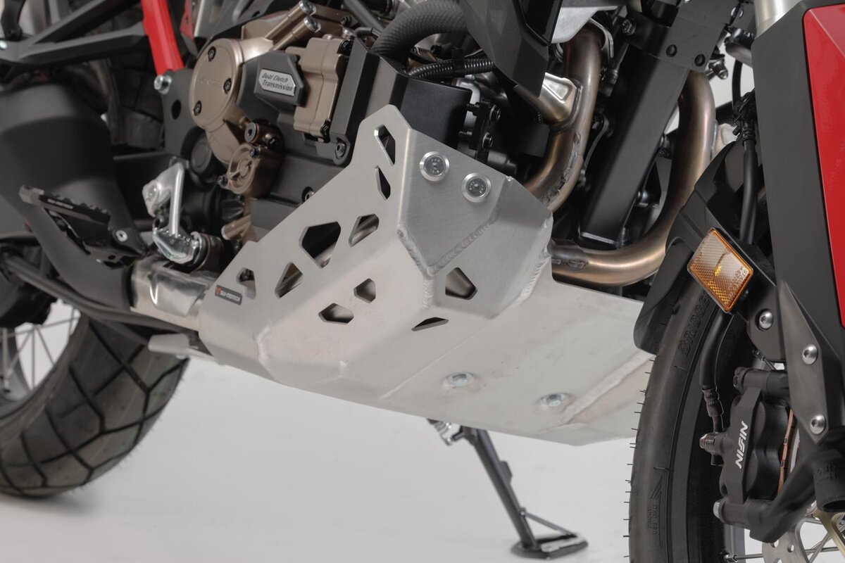 SW-Motech Carterbeschermer Zilver Honda CRF 1100 L Africa Twin / Adventure Sports  Zonder SBL Vanaf 2019