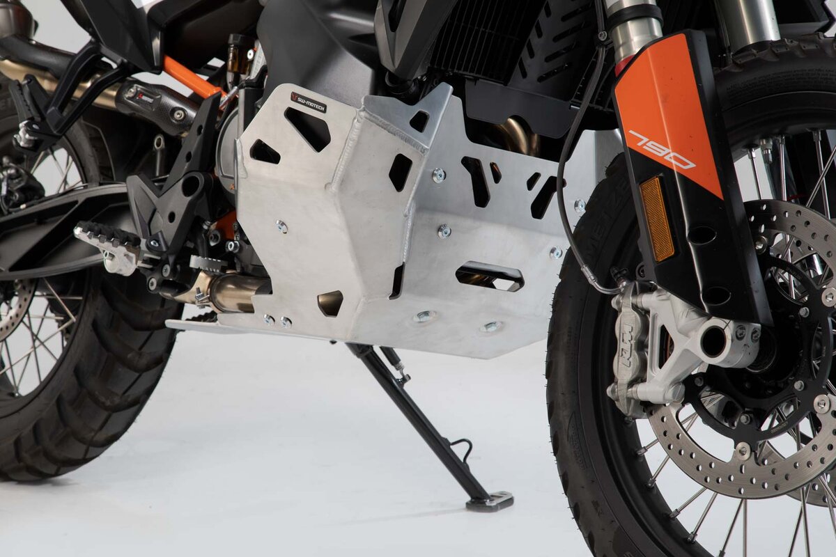 SW-Motech Carterbeschermer Zilver KTM 790 Adventure / R / 890 Adventure / R