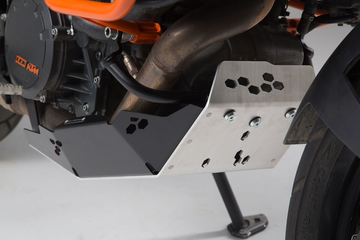 SW-Motech Carterbeschermer Zwart/Zilver KTM 1050 / 1090 / 1190 / 1290 / R / S Adventure