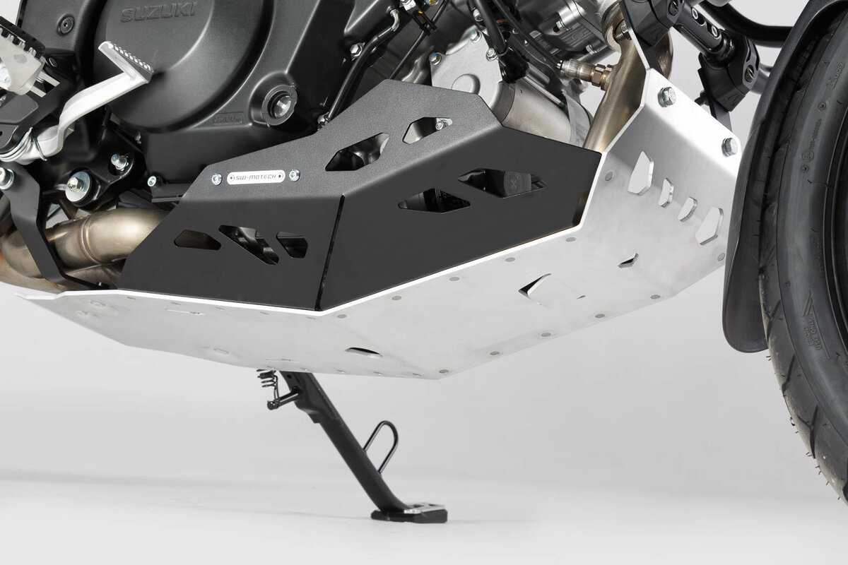 SW-Motech Carterbeschermer Zwart/Zilver Suzuki V-Strom 1000 / XT 2014-2019