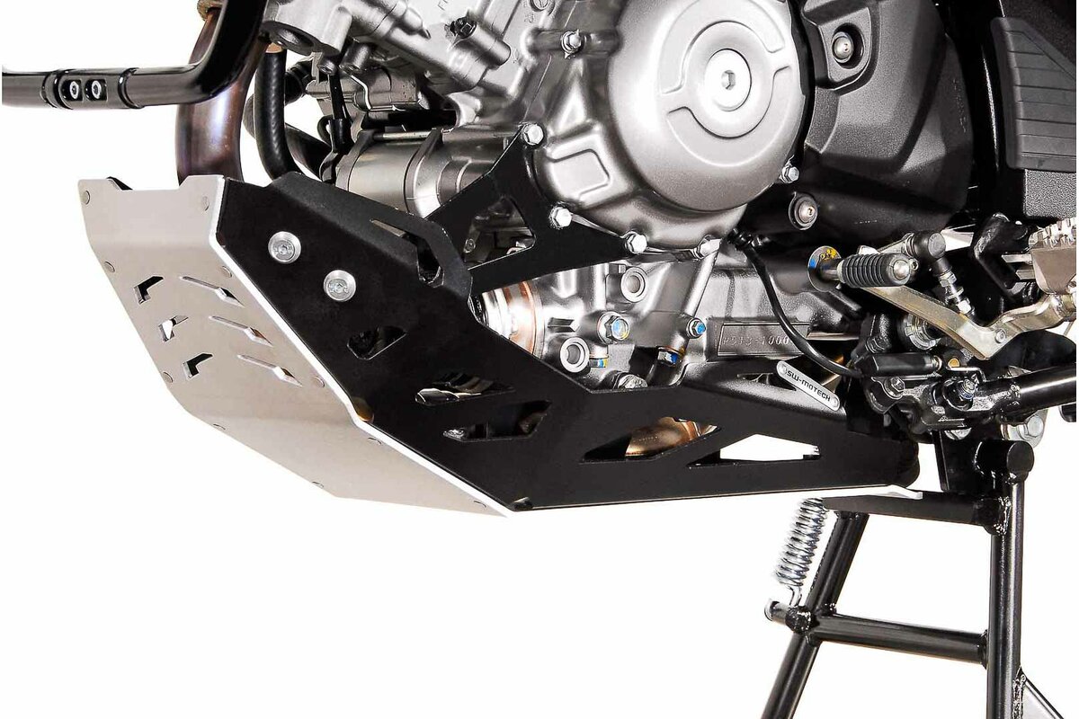 SW-Motech Carterbeschermer Zwart/Zilver Suzuki DL 650 V-Strom / XT Vanaf 2011