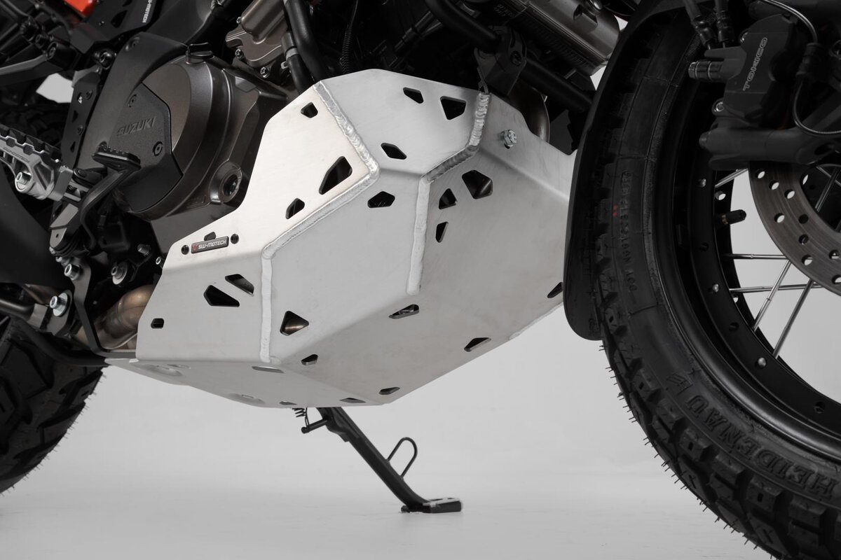 SW-Motech Carterbeschermer Zilver Suzuki V-Strom 1050 Zonder Valbeugel Vanaf 2019