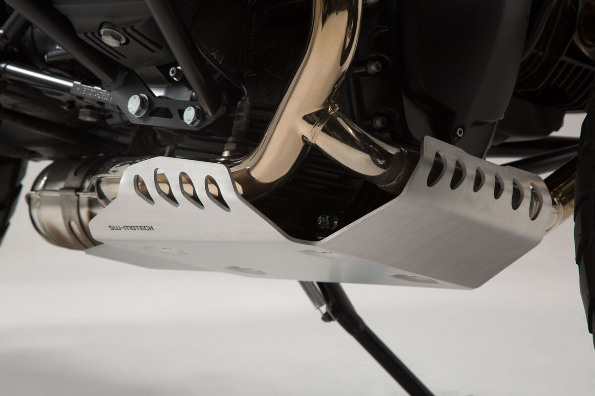 SW-Motech Carterbeschermer Zilver BMW R NineT / Urban G / S / Pure / Racer / Scrambler Vanaf 2014