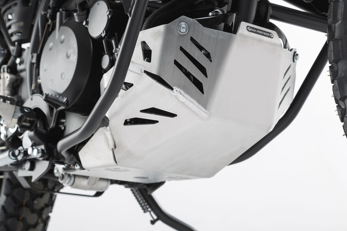 SW-Motech Carterbeschermer Zilver Kawasaki KLR 650 Vanaf 2008