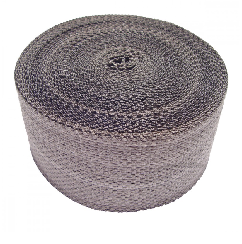 Uitlaat tape grijs 10 m x 50 mm x 2 mm