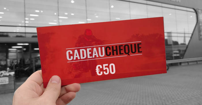 Cadeaubon 50 euro voor Motorcorner & Motorcenter Venlo