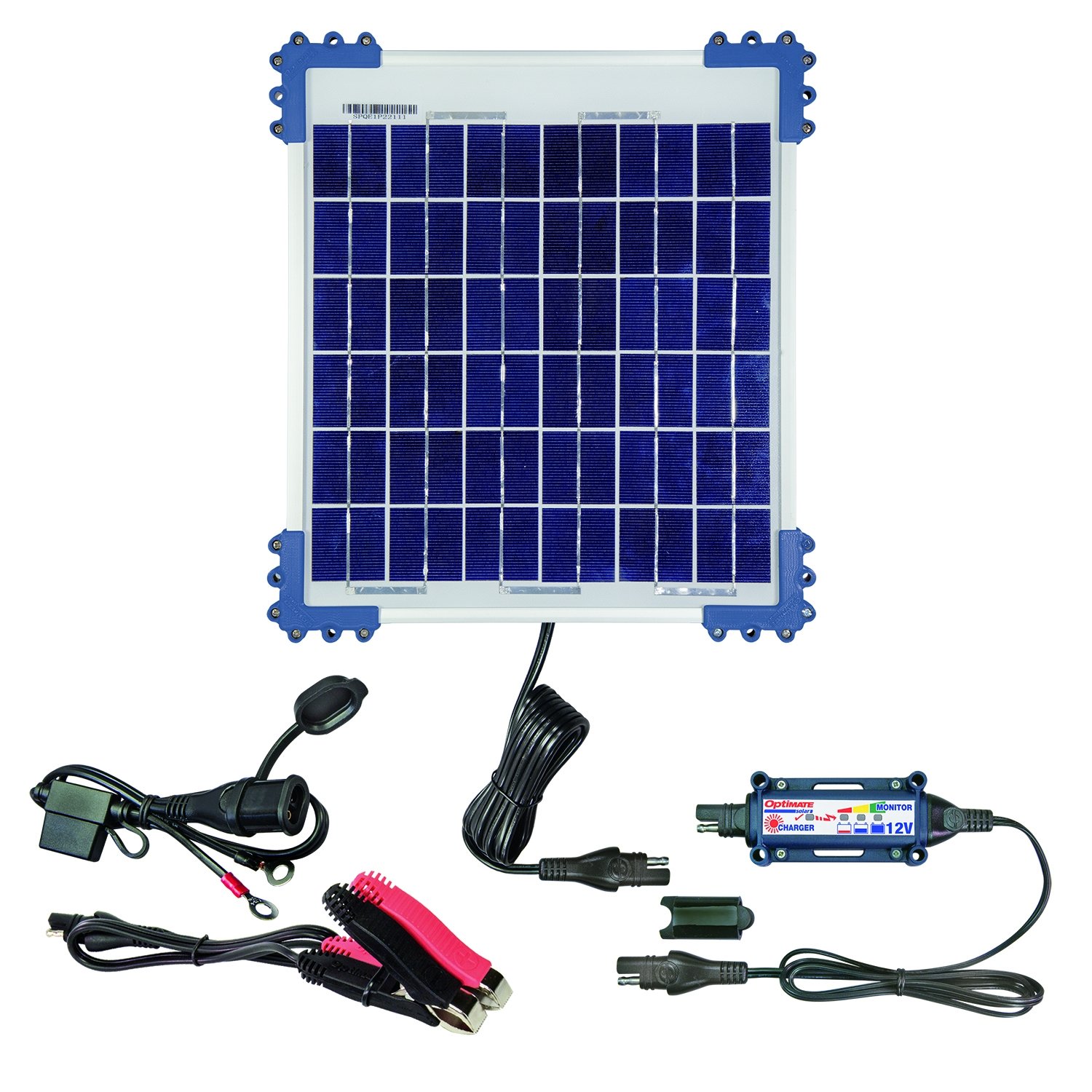 Optimate Solar Acculader / druppellader TM522-D1 met 10 Watt zonnepaneel