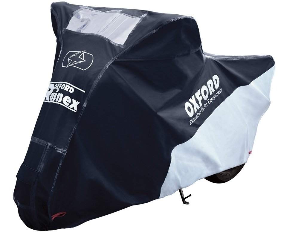 Motorhoes Oxford Rainex Deluxe Regen en Stof