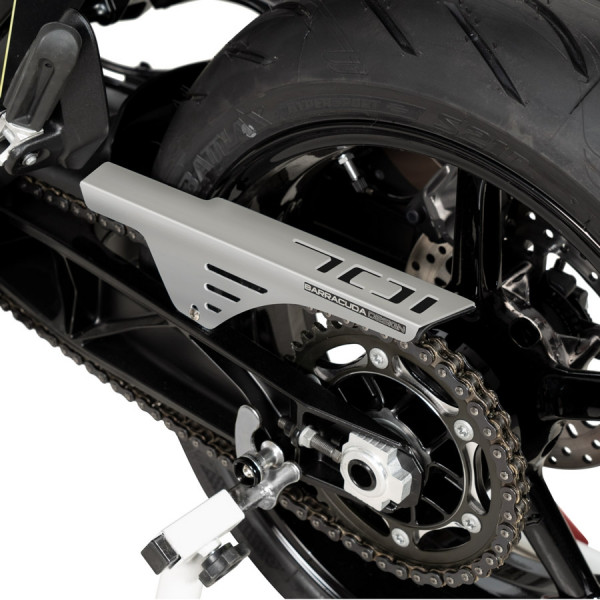 Barracuda Alu Kettingkast / beschermer Husqvarna 701 Svartpilen 2018 en Later