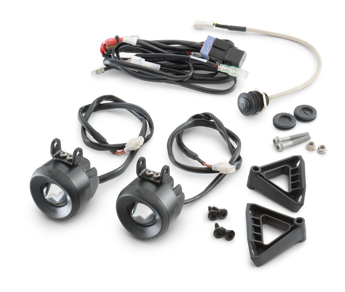 KTM Extra Led Licht Kit voor de KTM 1290 Super Adventure vanaf 2021