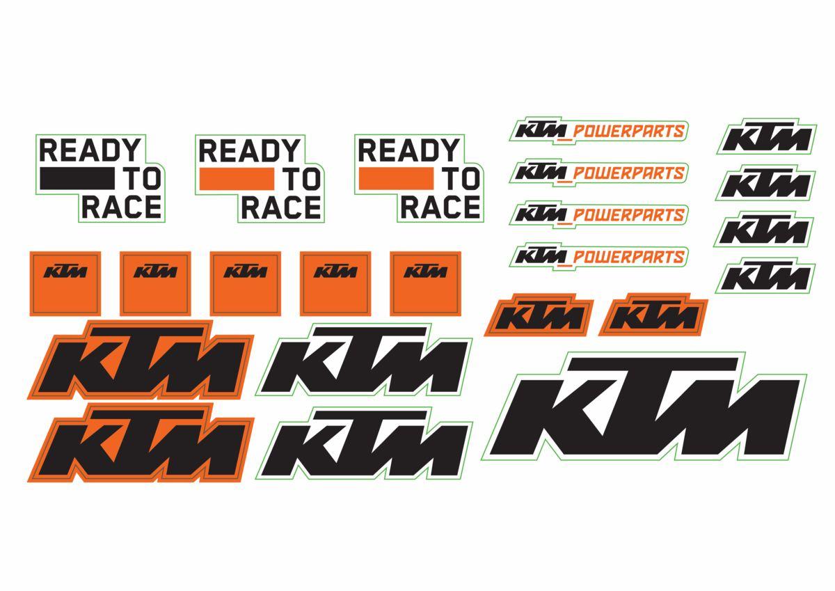 KTM Sticker Vel