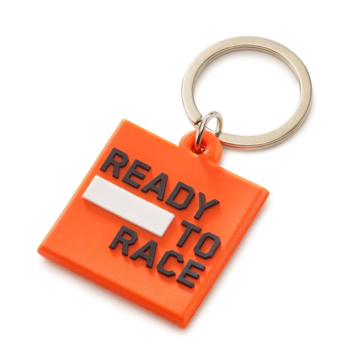 KTM Logo Rubber Sleutelhanger Oranje Ready To Race