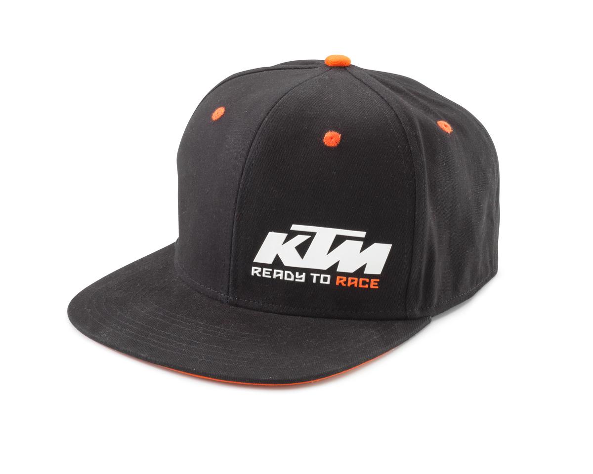 KTM Team Snapback Pet Zwart
