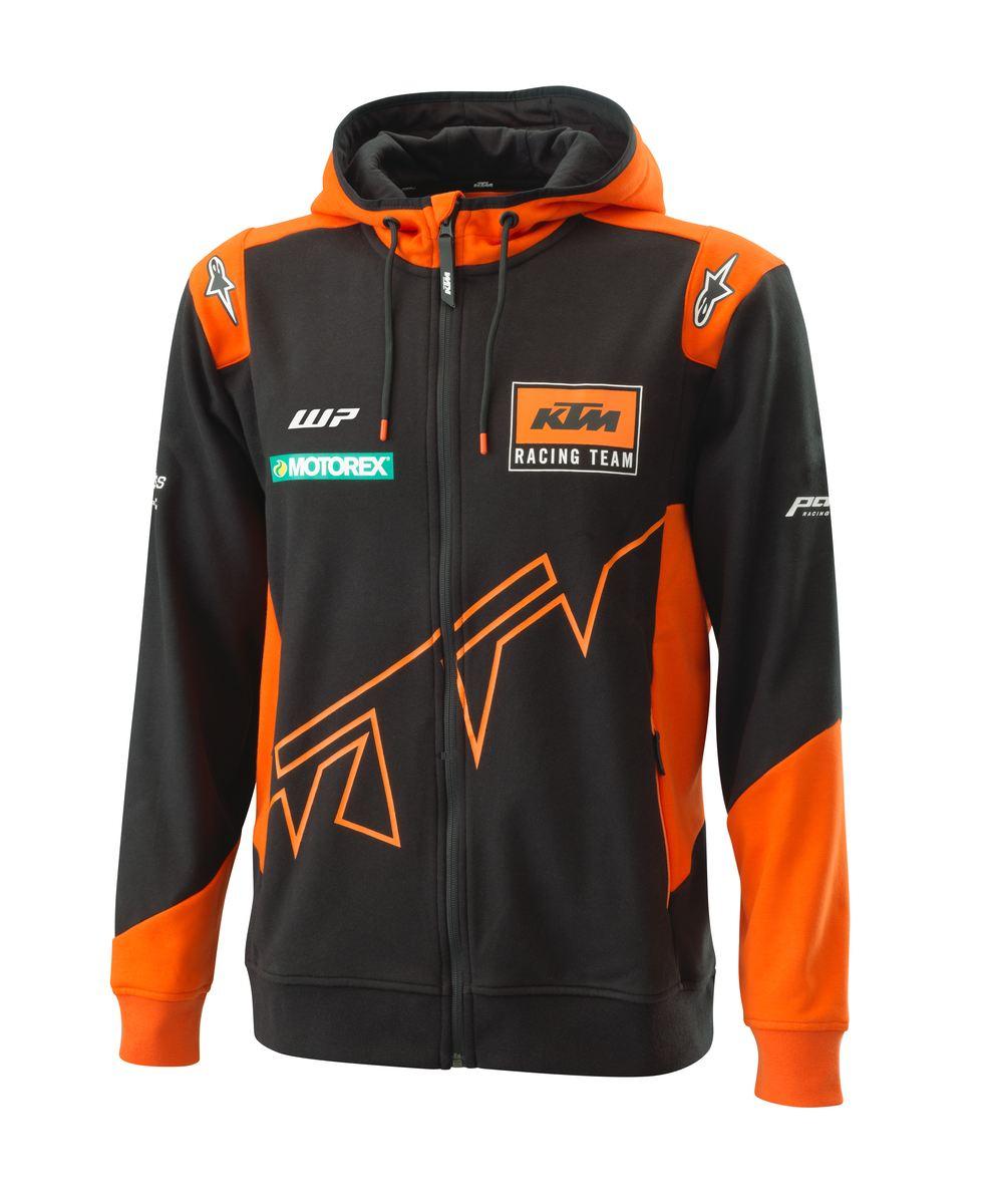 KTM Replica Racing Team Sweater Met Capuchon En Rits