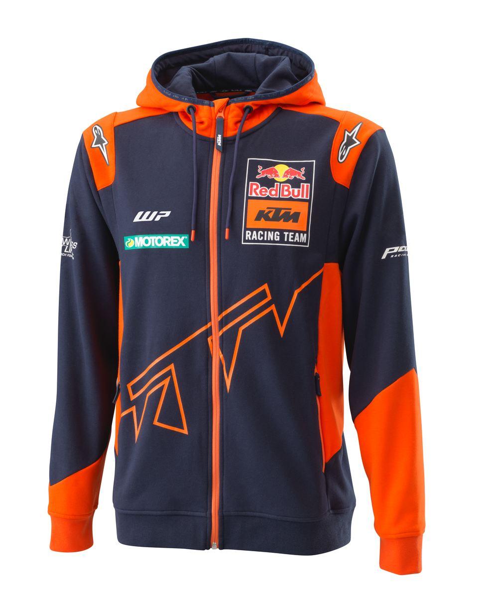 KTM Replica Team Red Bull Sweater Met Capuchon En Rits maat XL