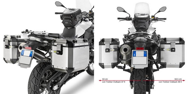 Givi PL5103CAM Zijkofferrek BMW F 650 GS / F 700 GS / F 800 GS