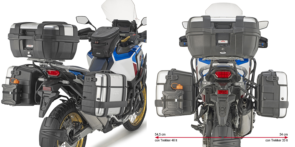 Givi PLO3118MK Zijkofferrek Monokey Suzuki V-Strom 1050 / V-Strom 1050 XT
