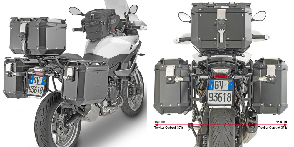 Givi PLO5137CAM Zijkofferrek BMW F 900 XR Vanaf 2020