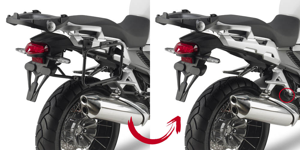 Givi PLR1110 Zijkofferrek Honda Crosstourer 1200 / DCT 2012-2019