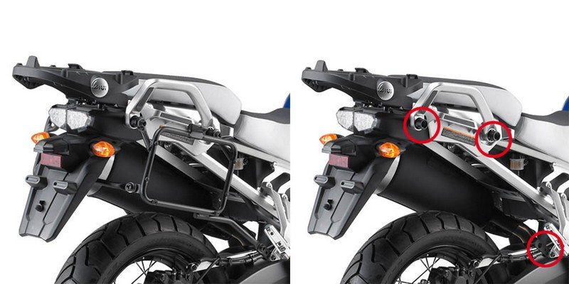 Givi PLR2119 Zijkofferrek Yamaha XTZ 1200 Super Tenere / XT 1200 ZE Super Tenere