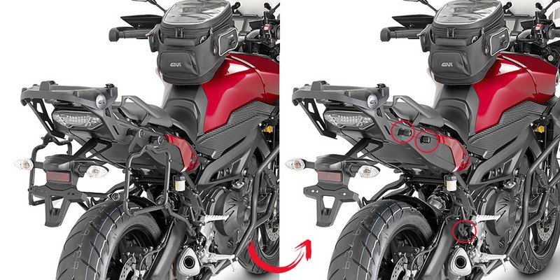 Givi PLR2122 Monkey Zijkofferrek Yamaha MT-09 Tracer 2015-2017
