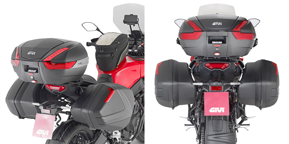 GIVI PLX2159 Zijkofferrek Voor Givi V35 / V37 Zijkoffers Yamaha Tracer 9 Vanaf 2021