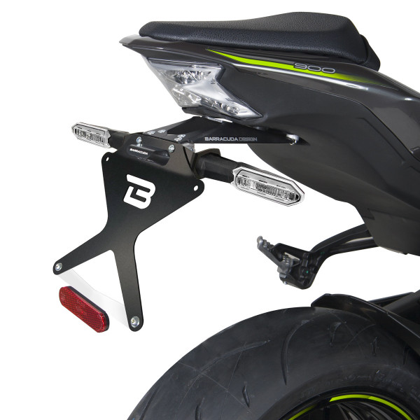 Barracuda Kentekenplaathouder Voor Orginele Knipperlichten Kawasaki Z 900 Vanaf 2020